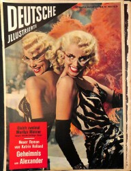 Deutsche Illustrierte 6 August 1955 - Kaiserin Soraia, Pamela Guard, Mario Lanza NDR84896 - Gökçekoleksiyon