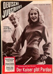 Deutsche Illustrierte 9 Jan. 1954 Nr.2 Elizabeth auf den Tonga-Inseln NDR40009 - Gökçekoleksiyon