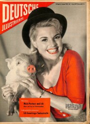 DEUTSCHE JIIUSTRIERTE Nr 1 4 Januar 1958 - Tessa Kennedy Und Dominic Elwes , Victoria Lopez NDR84017 - Gökçekoleksiyon