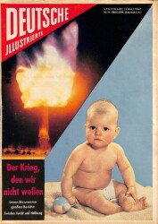 DEUTSCHE JIIUSTRIERTE Nr 19 11 Mai 1957 - Elizabeth, Winnie Markus und Barbara Rütting NDR84055 - Gökçekoleksiyon