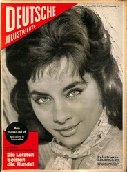DEUTSCHE JIIUSTRIERTE Nr 2 11 Januar 1958 - Gina Lollobrigida, Kaiserin Soraja NDR84018 - Gökçekoleksiyon