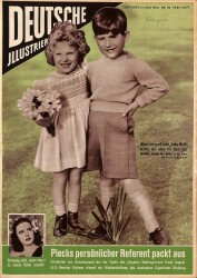 DEUTSCHE JIIUSTRIERTE Nr 20 15 Mai 1954 - La Janas Herbert Hiebel , Barbara Hutton Rubirosa NDR84046 - Gökçekoleksiyon