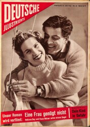 DEUTSCHE JIIUSTRIERTE Nr 25 18 Juni 1955 - Heliena Bey Und Hans Reiser , Sophia Loren NDR84002 - Gökçekoleksiyon