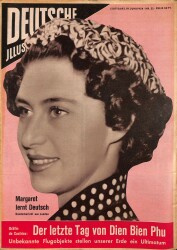 DEUTSCHE JIIUSTRIERTE Nr 25 19 Juni 1954 - Margaret Lernt Deutsch, Gianna Segale NDR84051 - Gökçekoleksiyon