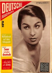 DEUTSCHE JIIUSTRIERTE Nr 3 19 Januar 1957 - Prinzessin Maria Alix, Kaisertochter Viktoria Luises NDR84011 - Gökçekoleksiyon