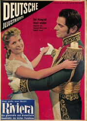 DEUTSCHE JIIUSTRIERTE Nr 39 2 Sept 1955 - Hannerl Matz Und Rudolf Prack NDR84001 - Gökçekoleksiyon