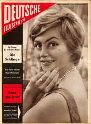 DEUTSCHE JIIUSTRIERTE Nr 42 19 Oktober 1957 - Jayne Mansfield , Bastion Von Sophia Und Lollo Europa NDR84026 - Gökçekoleksiyon