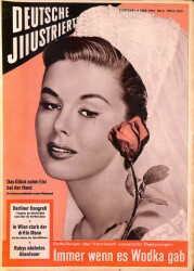 DEUTSCHE JIIUSTRIERTE Nr 6 6 Febr 1954 - Elaine Stewart, Shelley Winters, Carmen NDR83971 - Gökçekoleksiyon
