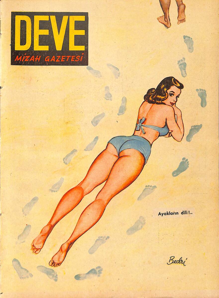 Deve Mizah Gazetesi 21 Mayıs 1952 Sayı: 7 NDR91662 - 1