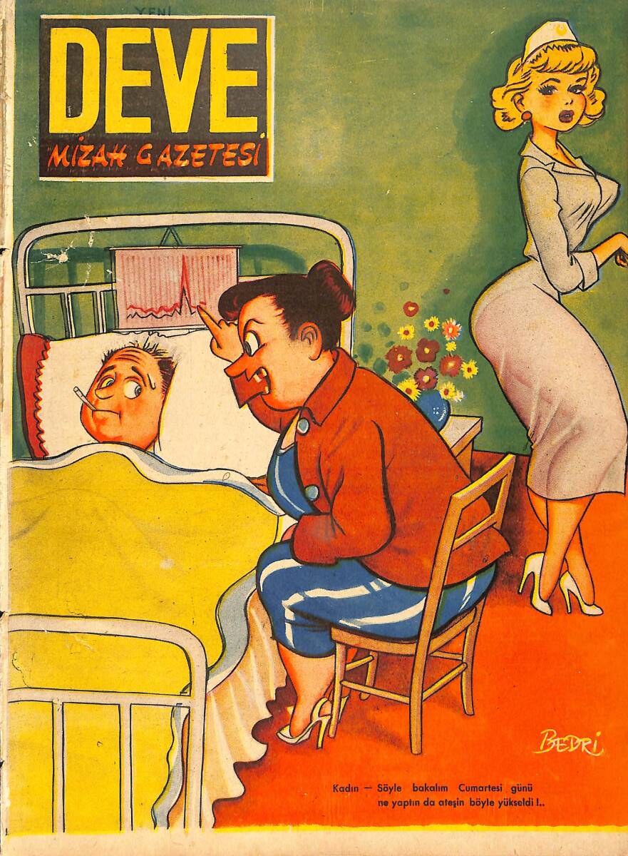 Deve Mizah Gazetesi 4 Haziran 1952 Sayı: 2 NDR91663 - 1