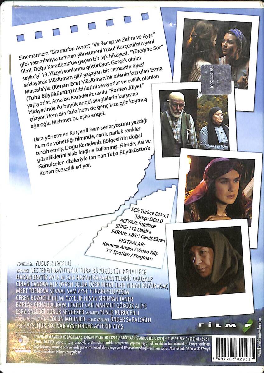 Yüreğine Sor DVD Film (İkinci El) DVD2887 - 2