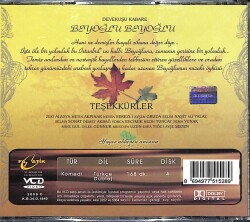 Devekuşu Kabare Beyoğlu Beyoğlu 4 Bölüm Bir Arada Orjinal VCD Film ' Zeki Alasya - Metin Akpınar ' VCD27938 - 2
