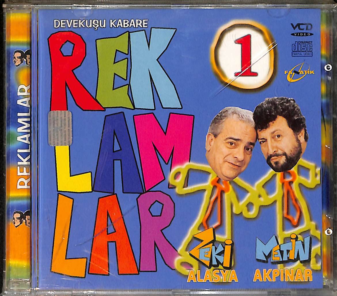Devekuşu Kabare Reklamlar 1 VCD Film (Sıfır) VCD27671 - 1