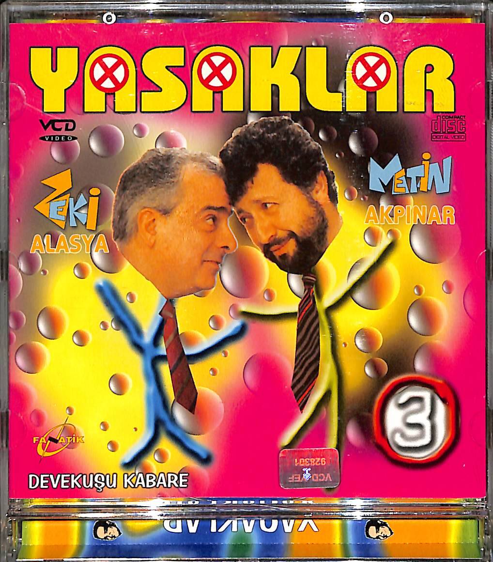 Devekuşu Kabare Yasaklar 3. Bölüm Orijinal VCD Film VCD29009 - 1