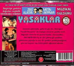 Devekuşu Kabare Yasaklar 3. Bölüm Orijinal VCD Film VCD29009 - 2