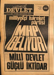 Devlet Haftalık Milliyetçi Siyasi Gazete Sayı395 30 Mayıs 1977 Türkeşin 24 Mayıs Günkü Radyo Konuşması GZ69274 - 2