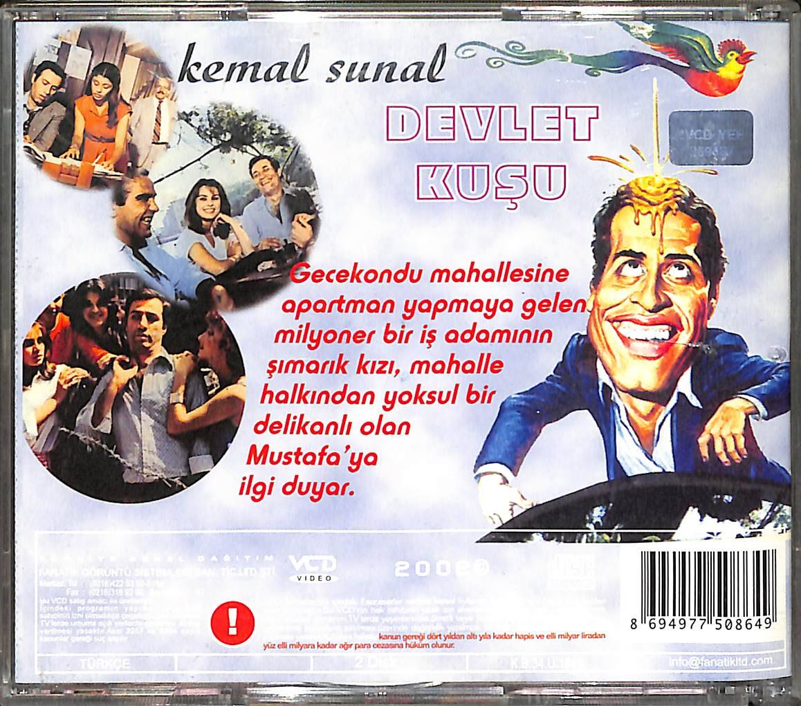 Devlet Kuşu VCD Film (İkinci El) VCD26955 - 2