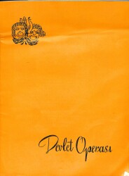 Devlet Operası Aylık Sanat Dergisi 3 Aralık 1958 - Giacomo Puccini NDR76920 - Gökçekoleksiyon