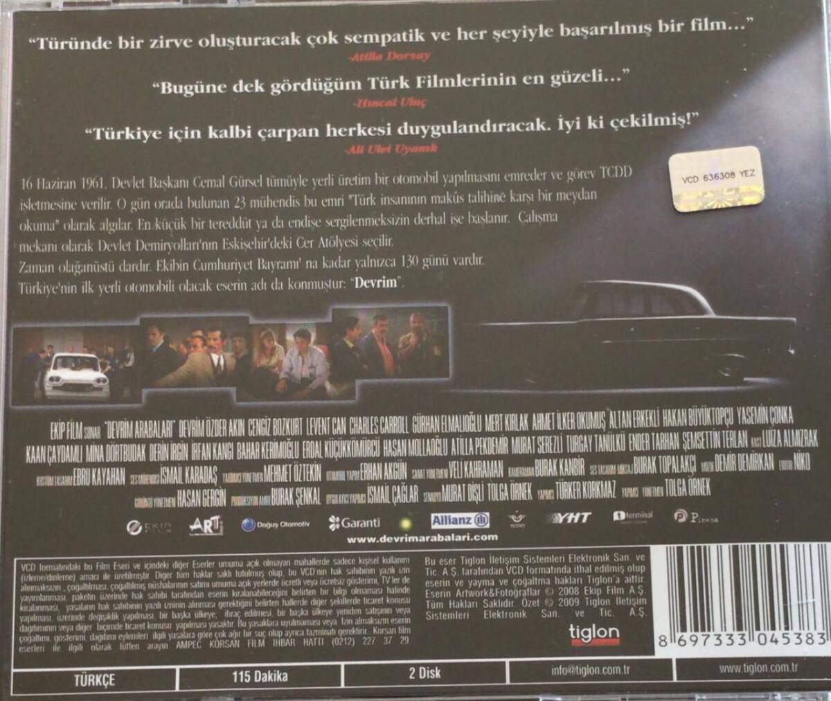 Devrim Arabaları VCD Film VCD7742 - 2