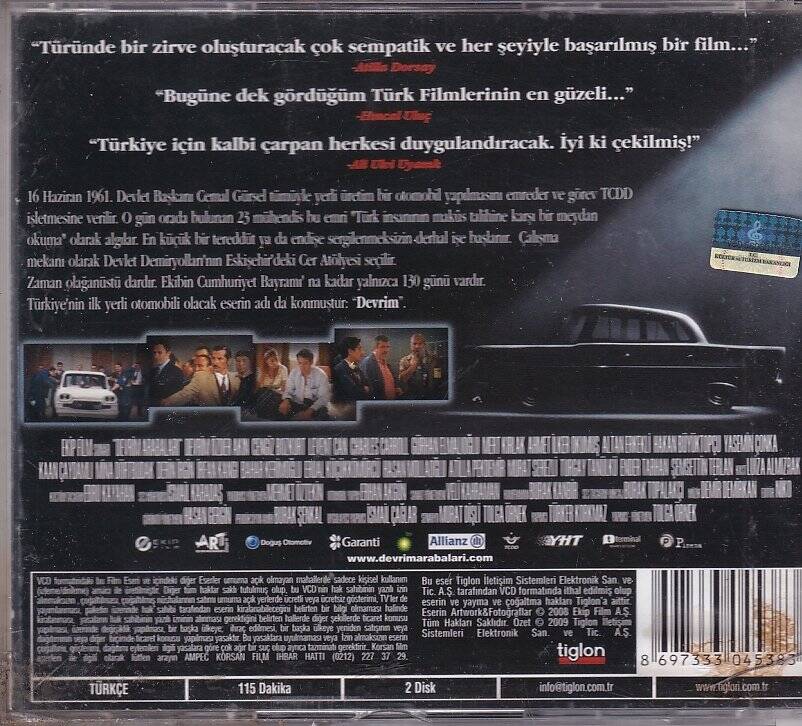 Devrim Arabaları VCD Film VCD8953 - 2