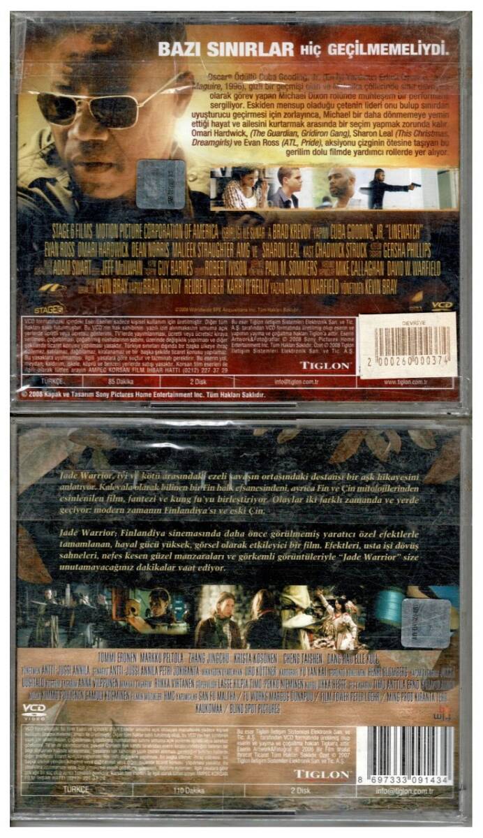 Devriye Savaşçı (Jade Warrior) - 2 Adet VCD Film VCD942 - 2