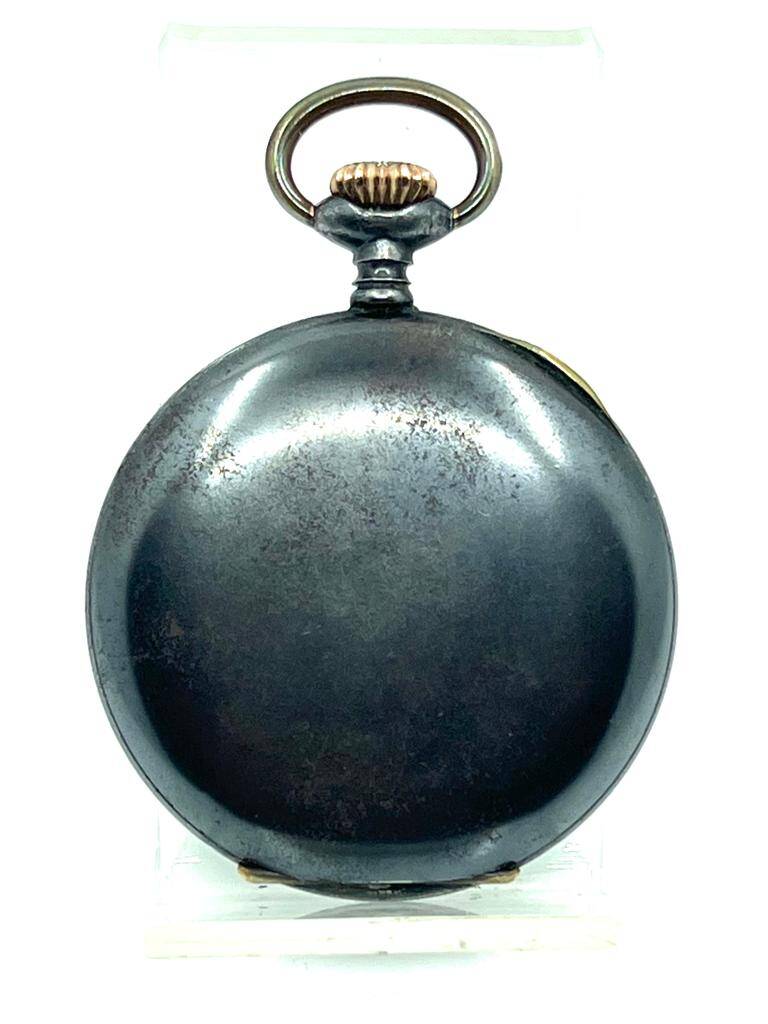 Moeris İsviçre Kurmalı Metal Cep Saati SAA316 - 4