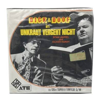 Dick ünd Doof in Unkraut Vergeht Nicht (Almanca Eski Film - 1975) AOB1673 - 1