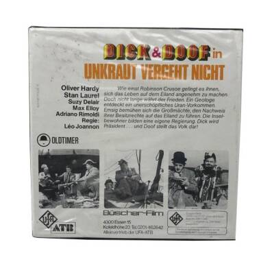 Dick ünd Doof in Unkraut Vergeht Nicht (Almanca Eski Film - 1975) AOB1673 - 3