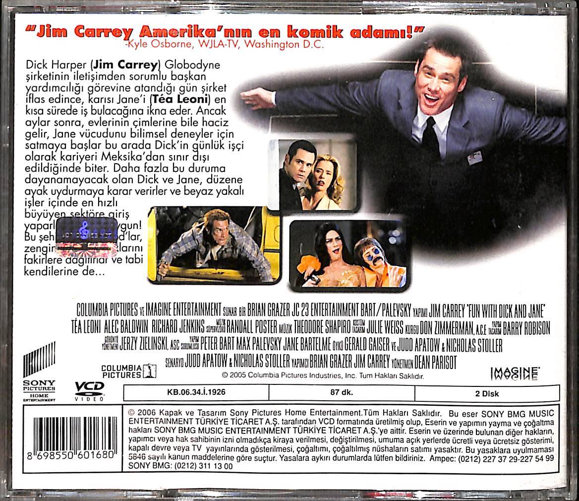 Dick ve Jane İşbaşında – Fun with Dick and Jane (2005) Orijinal VCD Film VCD28364 - 2