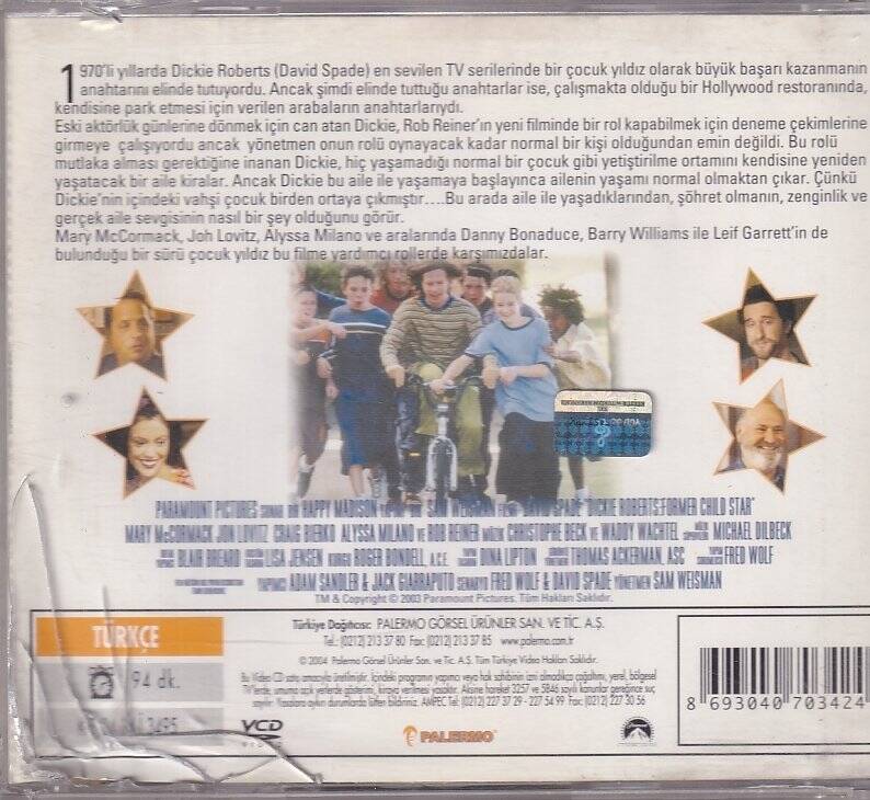 Dickie Roberts Formen Child Star VCD Film VCD7358 - 2