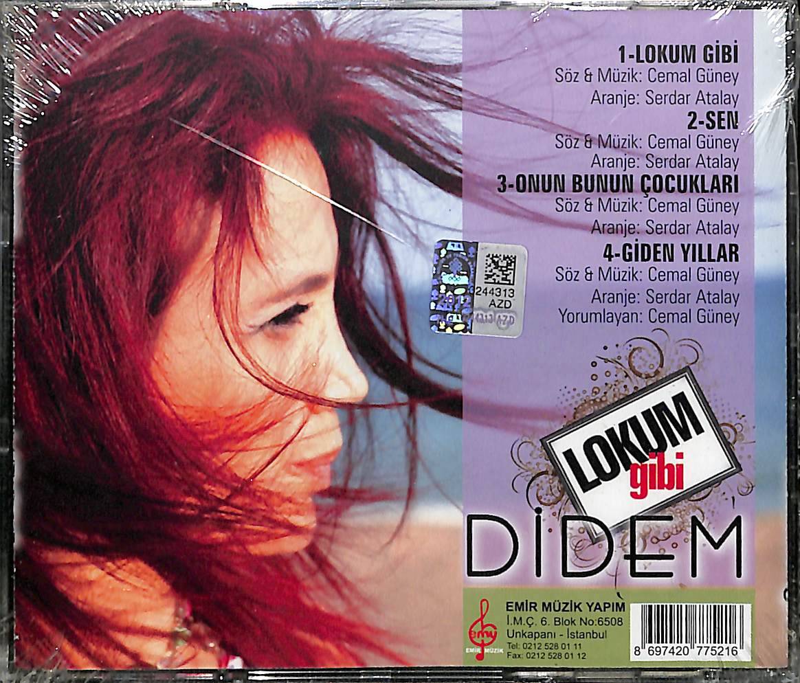 Didem - Lokum Gibi (Sıfır ) CD Müzik CD4598 - 2