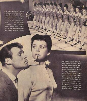 Die BEINE von DOLORES - Filmprogramm 1958 NDR44618 - 3