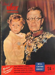 Die Farb Illustrierte 1950 - König Gustavs, Marianne Hoppe NDR85068 - Gökçekoleksiyon