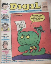 Dıgıl Mizah Dergisi 15 Şubat 1990 Sayı42 NDR16332 - Gökçekoleksiyon