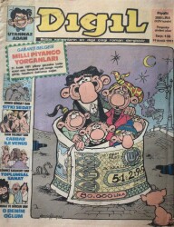 Dıgıl Mizah Dergisi 19 Aralık 1991 Sayı138 NDR16346 - Gökçekoleksiyon