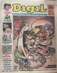 Dıgıl Mizah Dergisi 25 Nisan 1991 Sayı104 NDR16342 - Gökçekoleksiyon