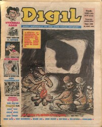 Dıgıl Mizah Dergisi 28 Mart 1991 NDR85033 - Gökçekoleksiyon