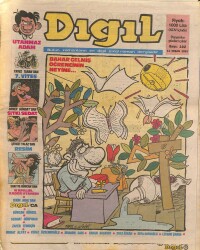 Dıgıl Mizah Dergisi Sayı 102 11 Nisan 1991 NDR85035 - Gökçekoleksiyon