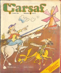 Çarşaf Mizah Dergisi Sayı 9 / 11 Şubat 1976 NDR91483 - Gökçekoleksiyon