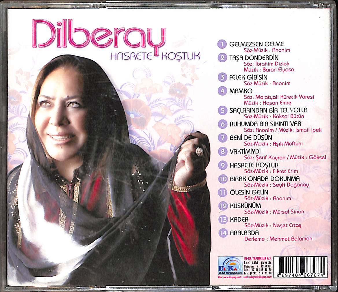 Dilber Ay - Hasrete Koştuk CD (İkinci El) CD5677 - 2