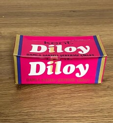 DİLOY (KENT ) 1980s Şekersiz Sakız Açılmamış Kutu # SKZ2043 - Gökçekoleksiyon