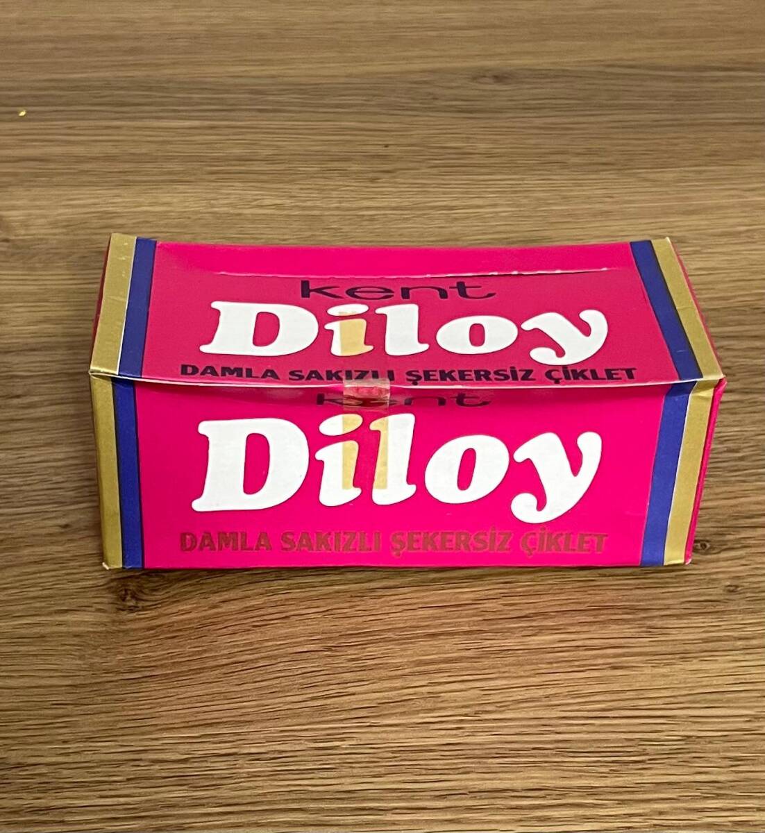 DİLOY (KENT ) 1980s Şekersiz Sakız Açılmamış Kutu # SKZ2043 - 1