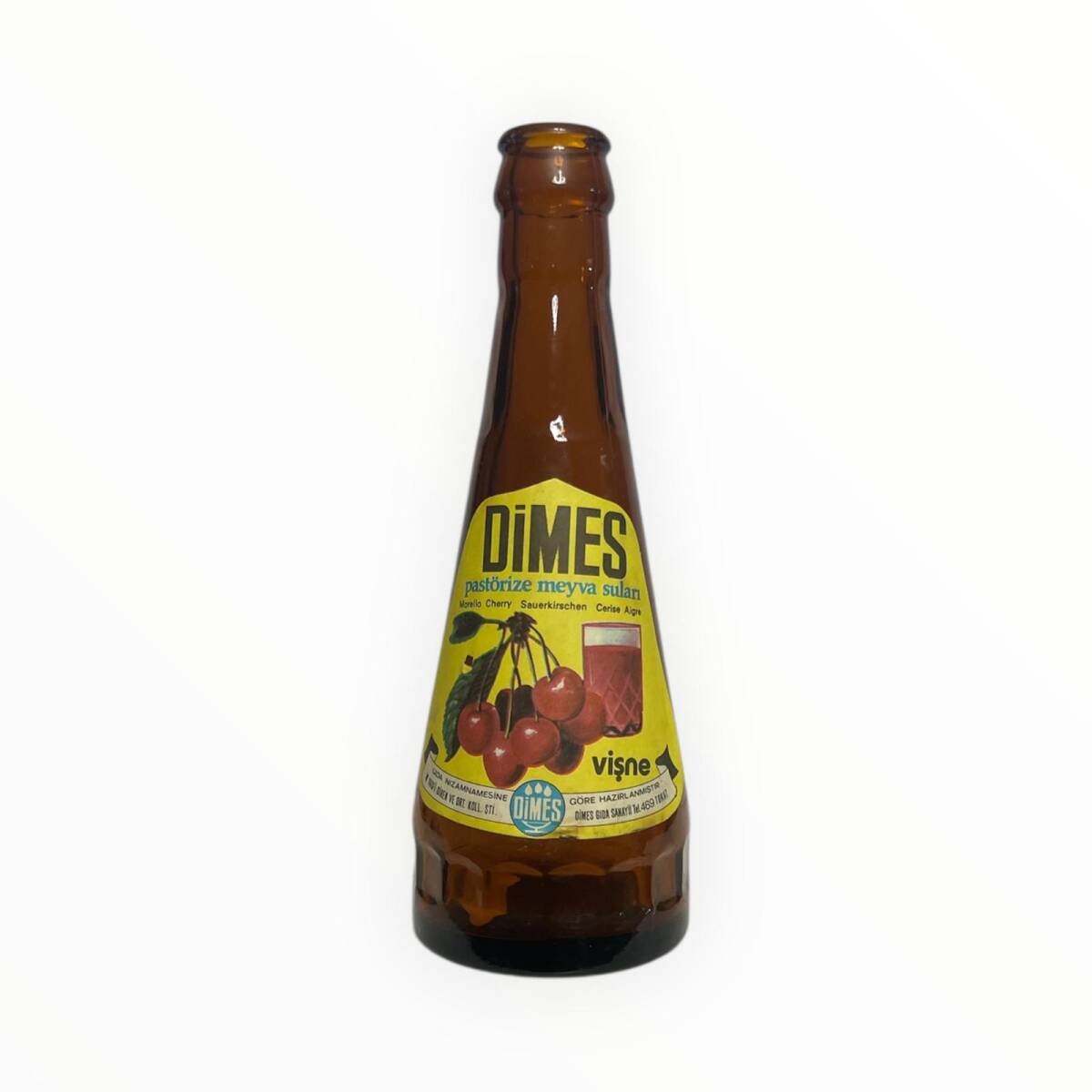 DİMES Vişne Meyve Suyu Şişesi 20cl #CMK1317 - 2