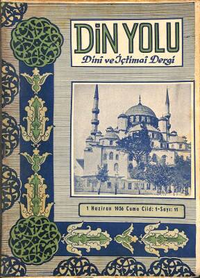 Din Yolu Dini ve İçtimai Dergi 1 HAZİRAN 1956 Cild1 - Sayı11 DRG982 - 1