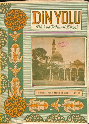 DİN YOLU Dini ve İçtimai Dergi 12 Nisan 1956 Sayı4 DRG26 - 1