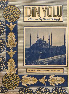 DİN YOLU Dini ve İçtimai Dergi 15 Mart 1956 Sayı1 DRG24 - 1