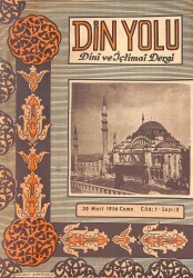 Din Yolu Dini ve İçtimai Dergi 17 MAYIS 1956 Cild1 - Sayı9 DRG977 - Gökçekoleksiyon