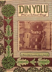 DİN YOLU Dini ve İçtimai Dergi 17 Mayıs 1956 Sayı9 DRG23 - Gökçekoleksiyon