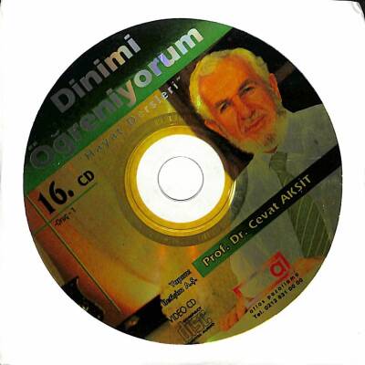 Dinimi Öğreniyorum Hayat Dersleri Prof.Dr. Cevat Akşit 16. VCD (108.5) VCD23633 - 4