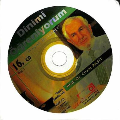 Dinimi Öğreniyorum Hayat Dersleri Prof.Dr. Cevat Akşit 16. VCD (108.5) VCD23633 - 2